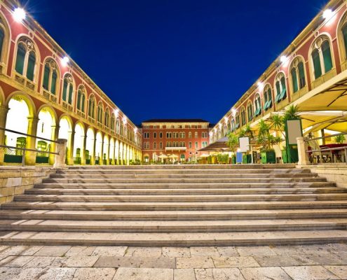 Prokurative square in Split