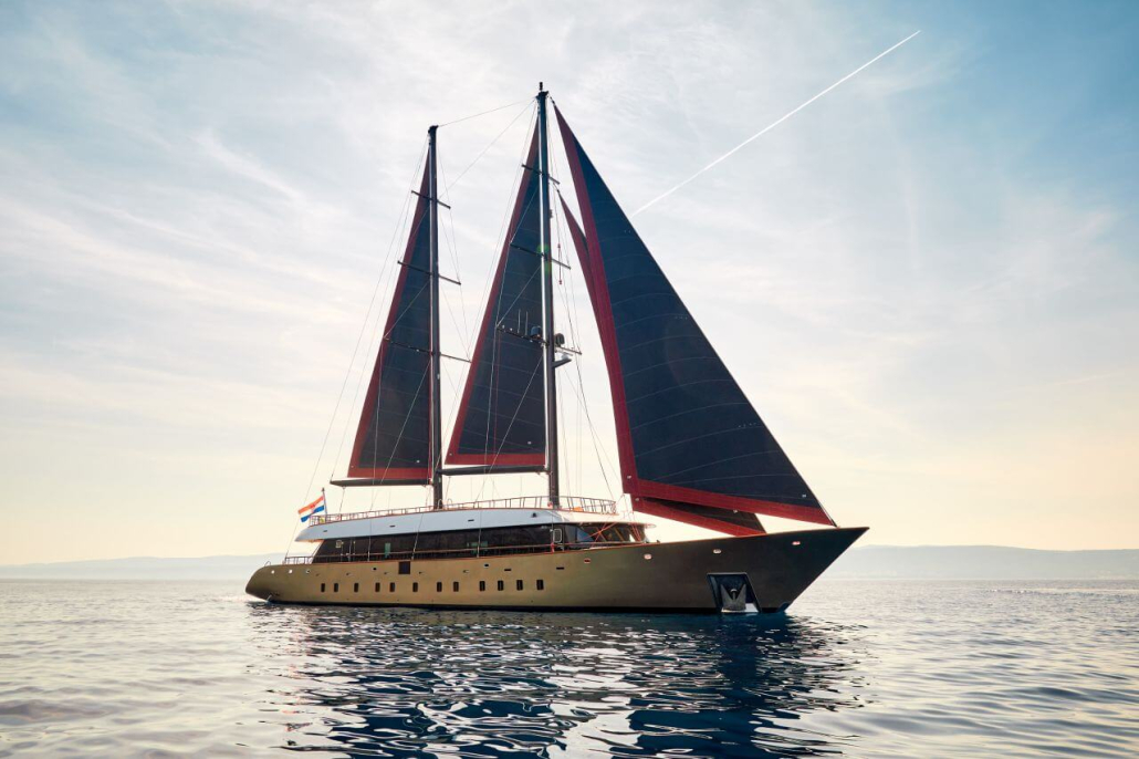 luxury sailing yacht Anetta