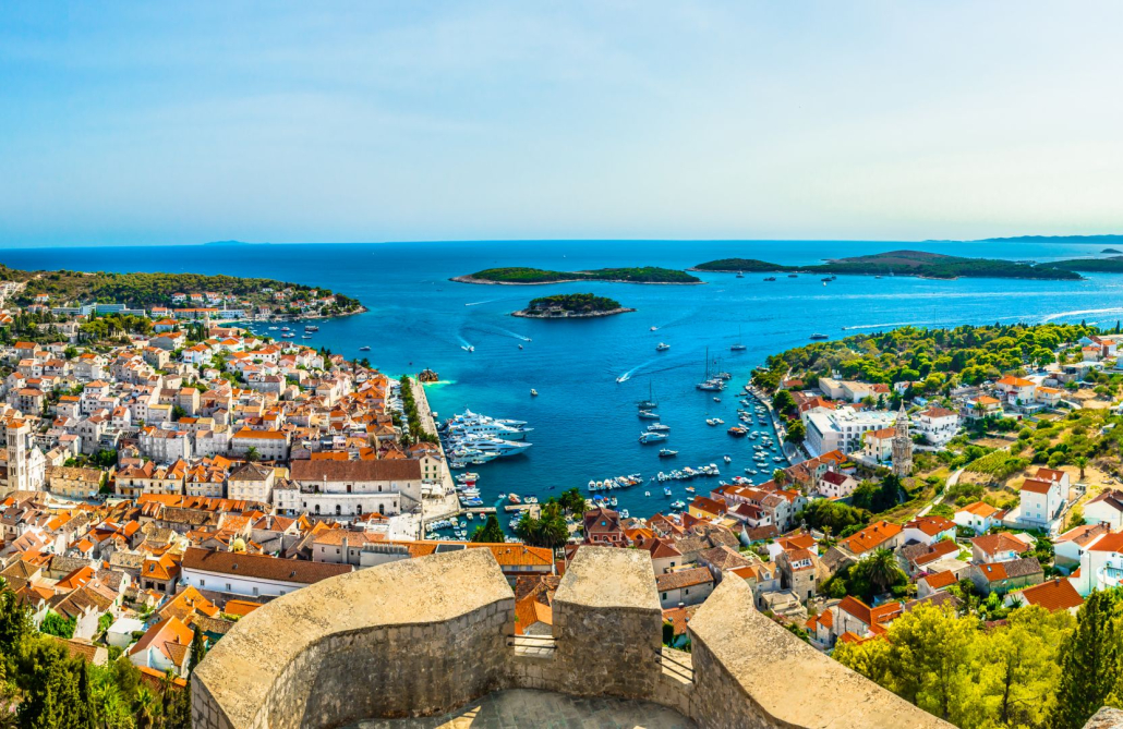 Hvar island panorama